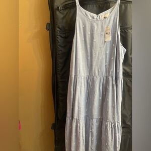 Loft brand chambray style dress